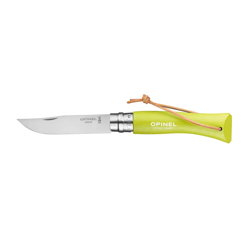 Opinel No 07 Colorama Folding and Locking Blade in Anise